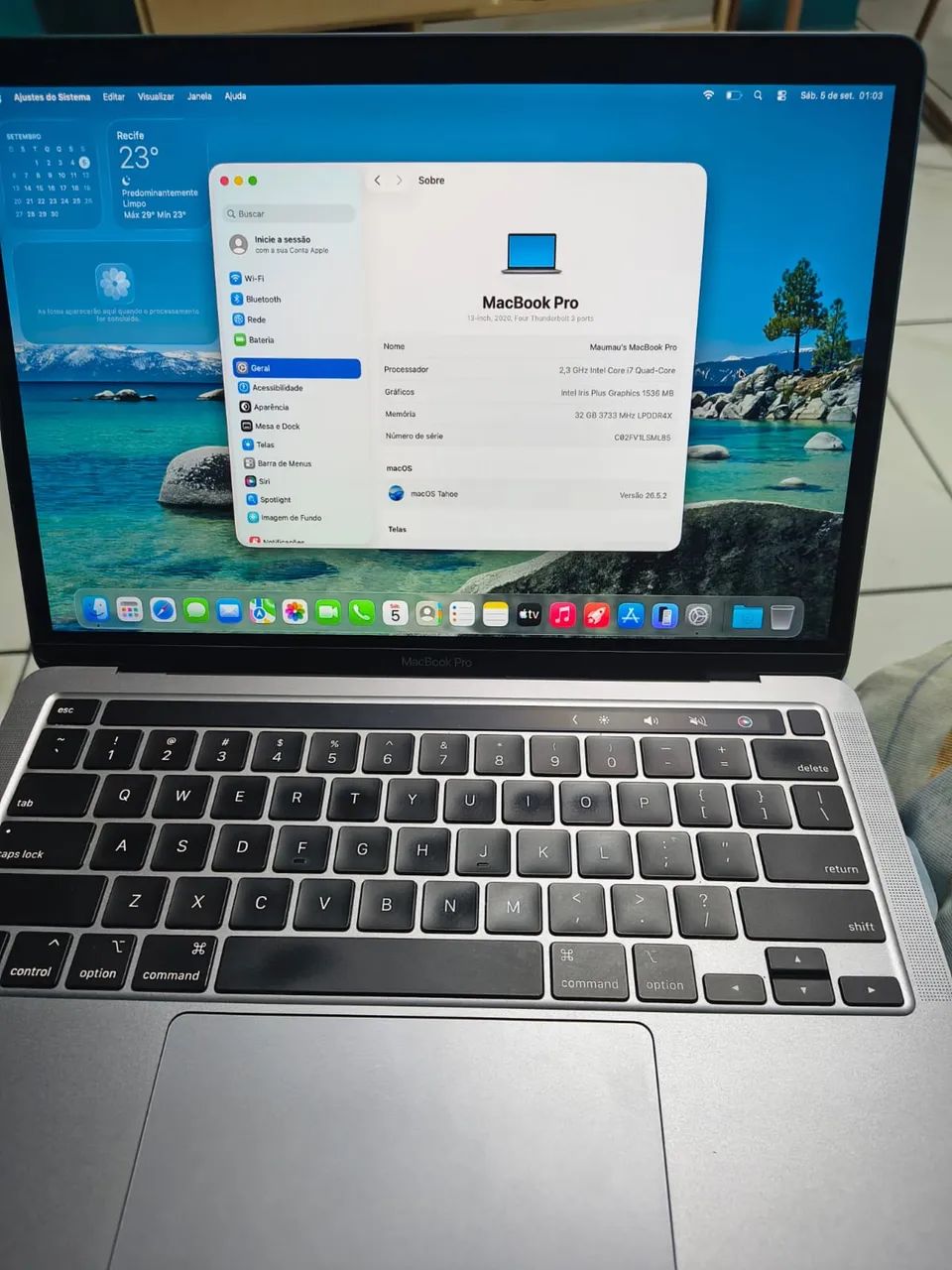 Macbook Pro 2020| i7 | 32GB RAM | 512 SSD - Notebooks - Cabula