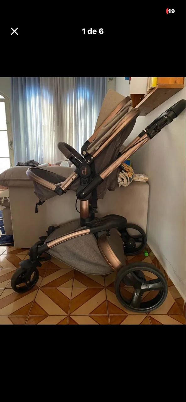 Carrinho de bebê Vulkan 360 Galzerano