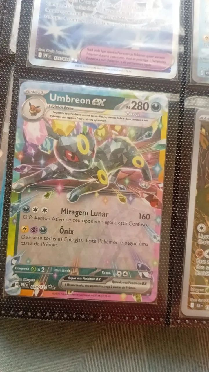 Vendo 2 Cartas Pokémon! Frogadier e Umbreon ex!  - Foto 5