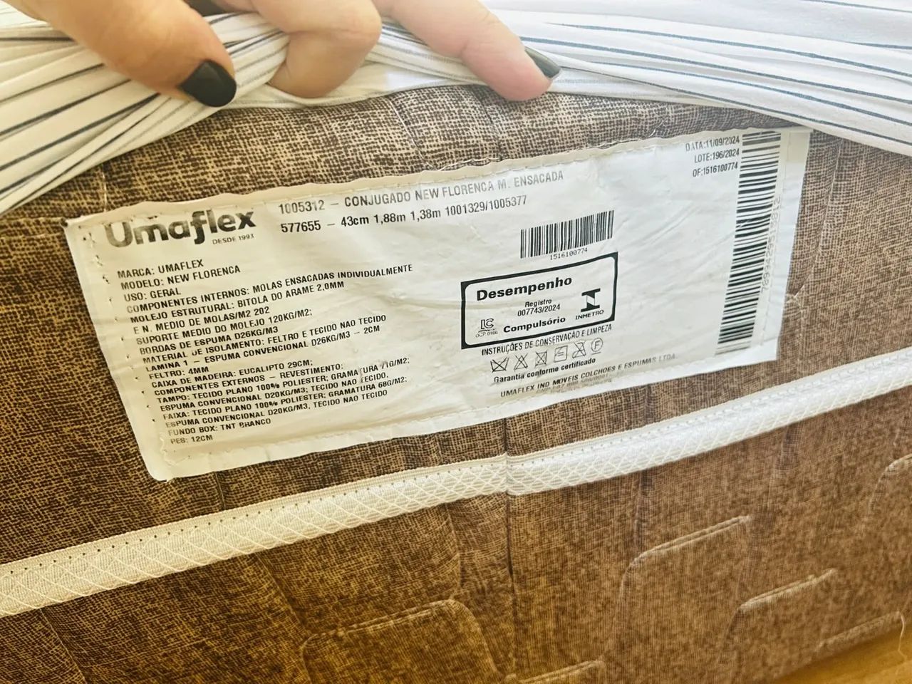 Cama box  novíssimo  - Foto 2