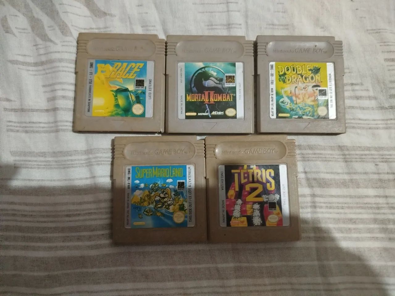 FITAS DE GAME BOY