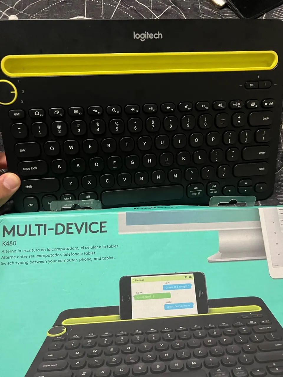 Teclado Logitech K480 Bluetooth Multi-Device - Foto 2