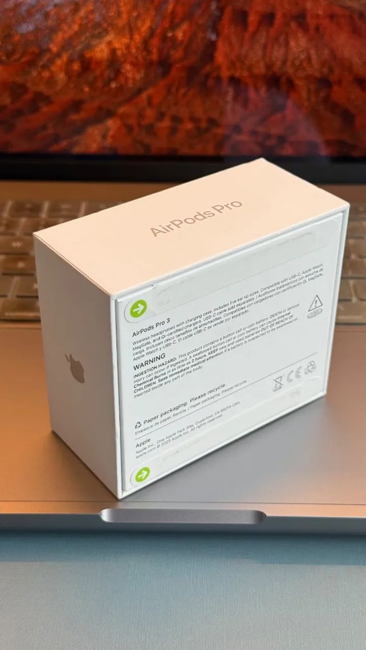 「AirPods Pro 3未開封」 AirPods Pro 3 - Novo e lacrado ? - Fones de Ouvido - Sanvitto