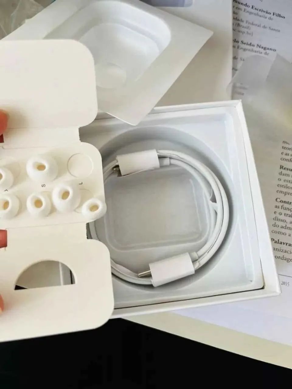 Fone de Ouvido Sem Fio Com Cancelamento De Ruído - Novo - Foto 3