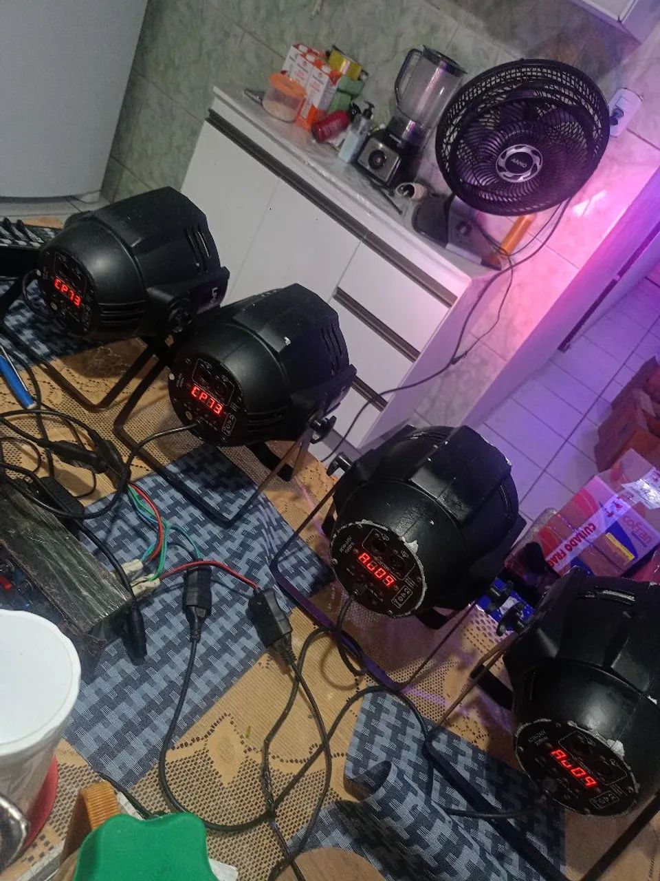 2 canhão de led par 64   - Foto 2