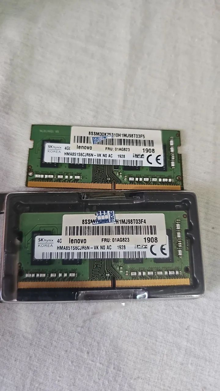 Memória 4GB ddr4 notebook