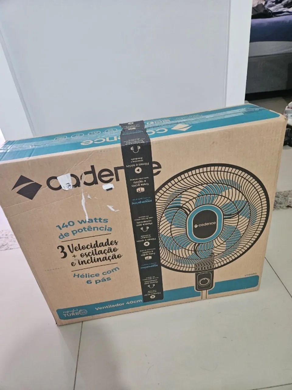 Cadence Ventilador Refresh Turbo Pro Coluna VTR830 110V
