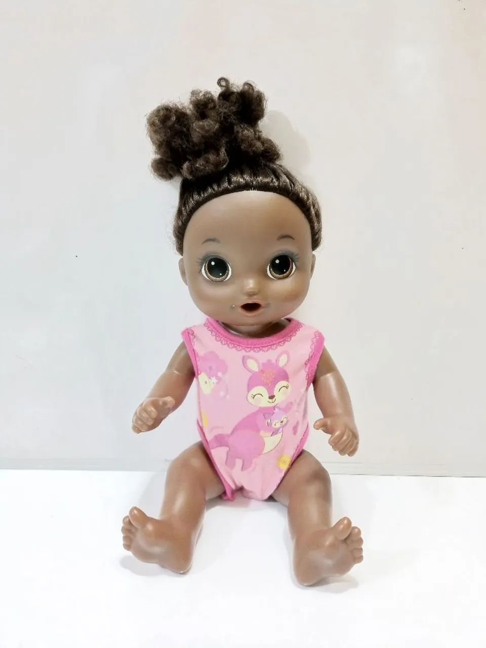 Boneca baby alive negra 