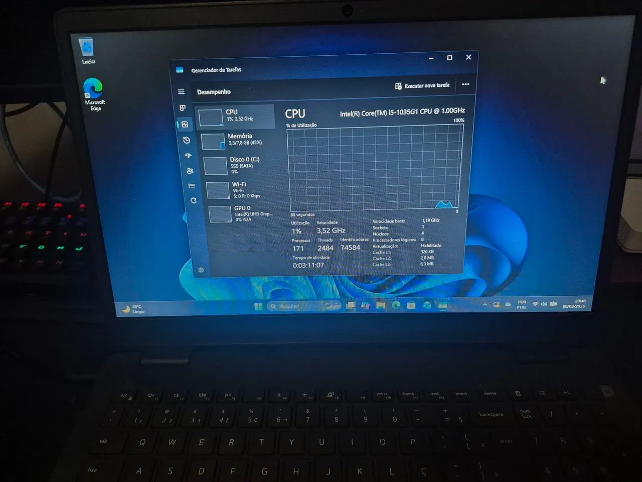 Notebook Dell i5 8gb Ram - Foto 2