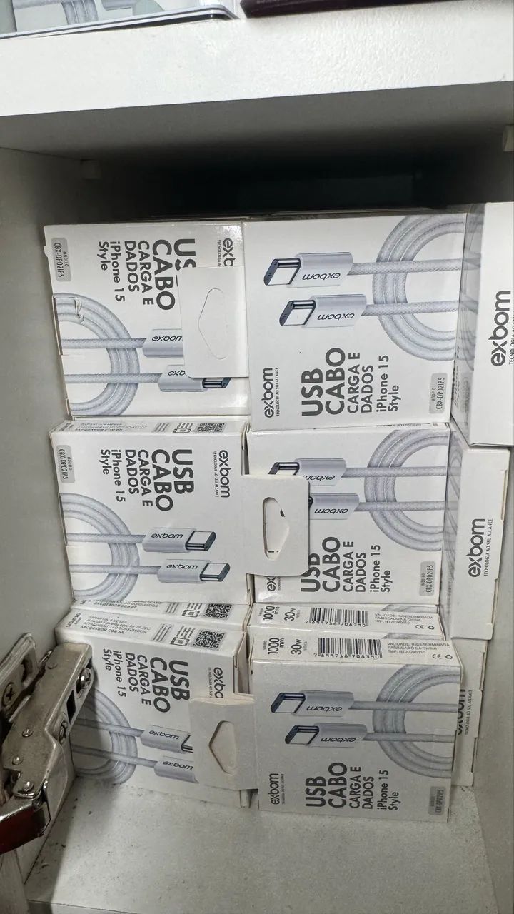 100 unidades de cabo USB C 1 metro - Foto 3