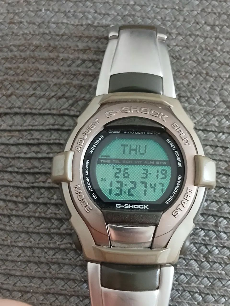 Raríssimo exemplar japonês CASIO G-SHOCK JAPAN década de 90