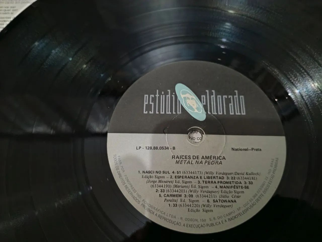 Lp Raices de América -metal na pedra - Foto 3