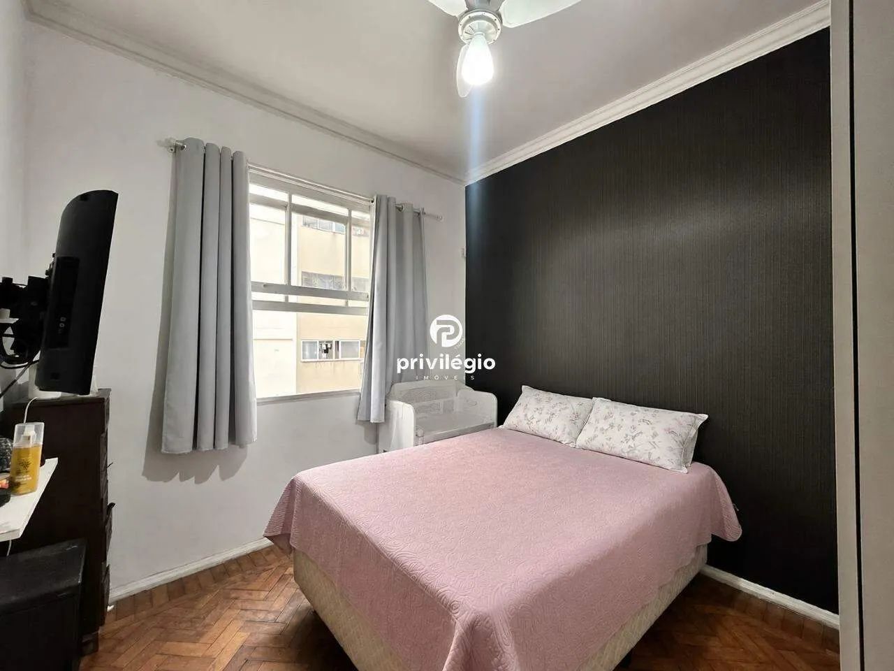 Apartamento 3 quartos com dependência e vaga nas Laranjeiras - Foto 3