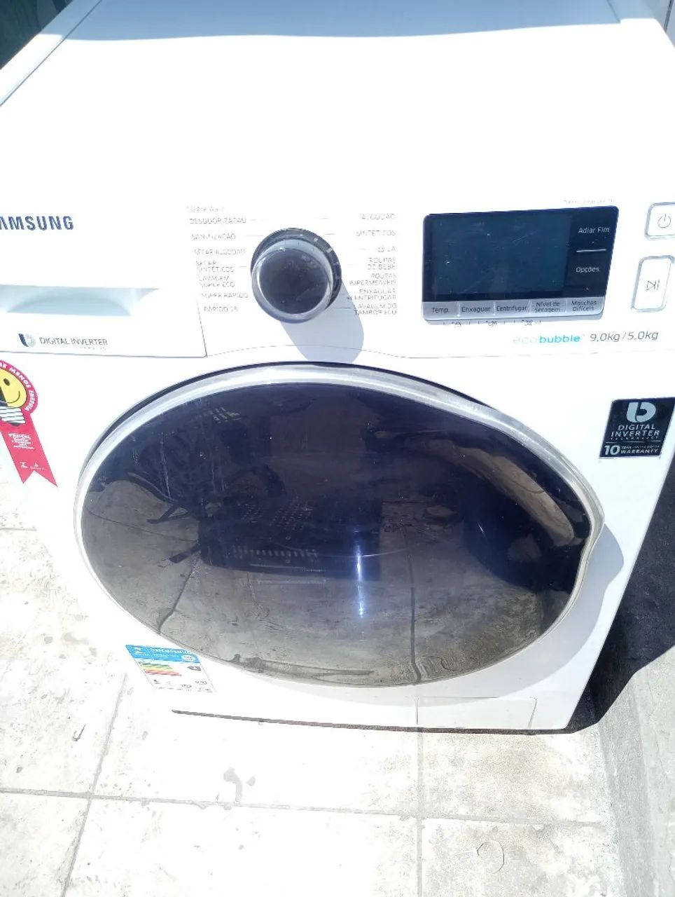 Lava e seca Samsung 