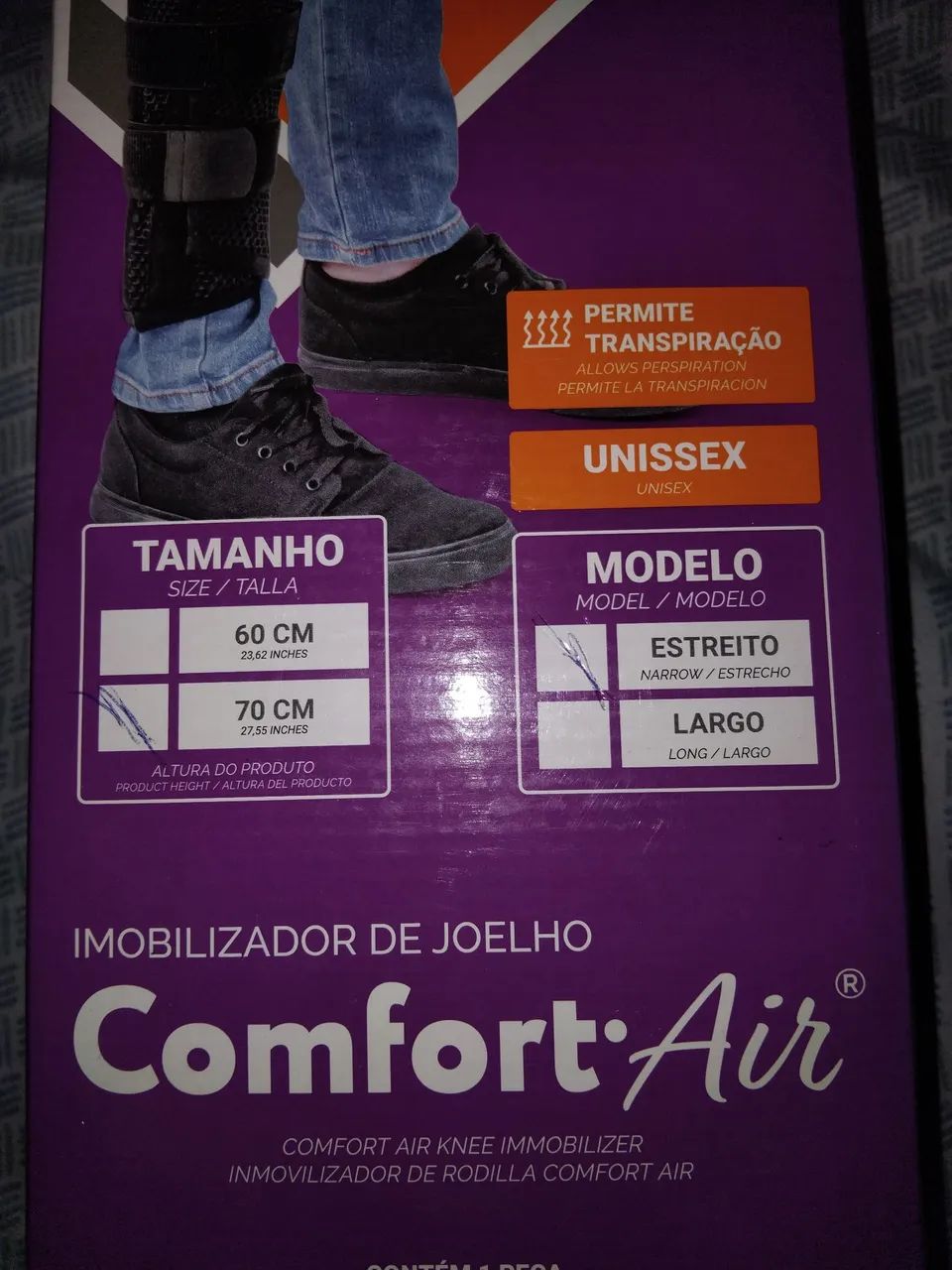 Imobilizador de joelho hidrolight - Foto 2