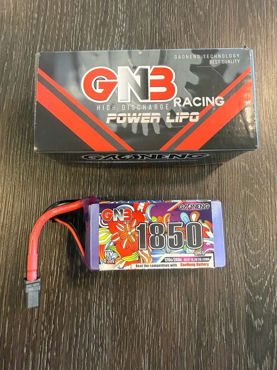 Bateria LIHV GNB 4S 1850mah 120C. XT60.  - Foto 2
