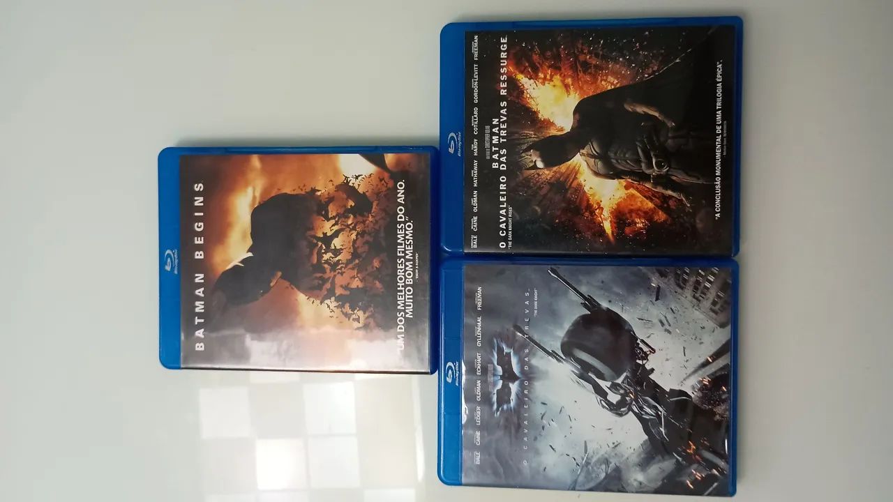 Trilogia Batman Dark Knight BLUE Ray 