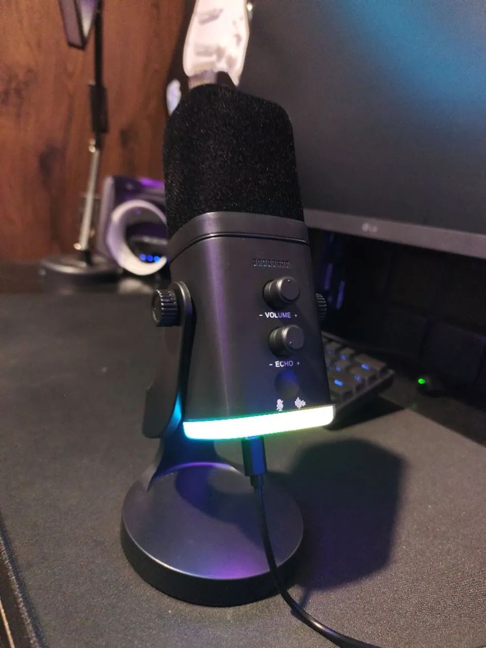 microfone USB/XLR dinâmico estilo AM8 - Foto 3