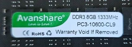 16GB DDR3 Avanshare 2x8GB - Foto 3