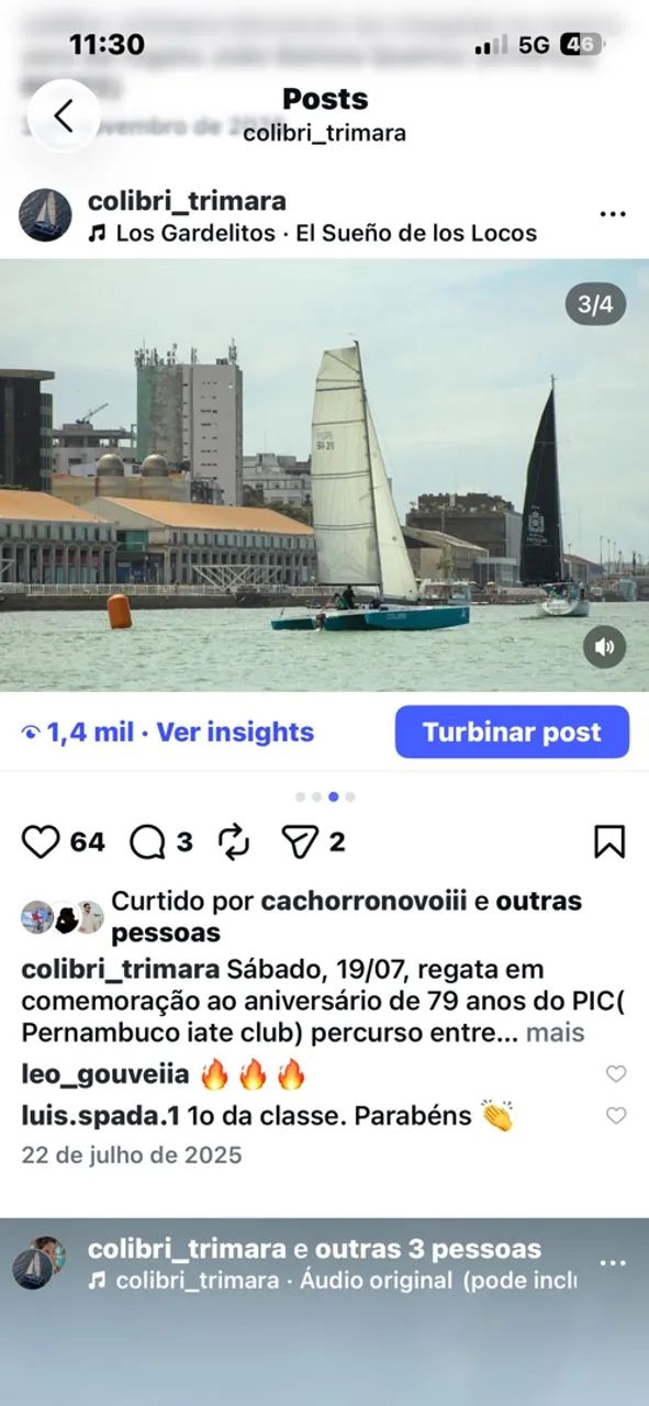 Veleiro Trimaran de regata  - Foto 3