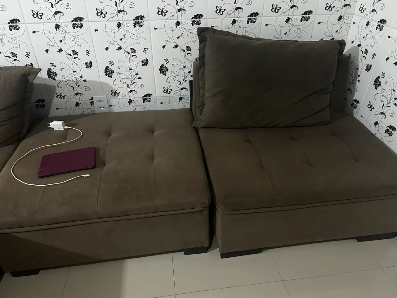 Sofá grande com 4 partes - Foto 4