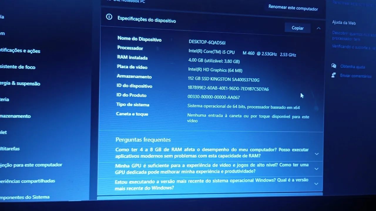 NOTEBOOK HP  - Foto 2