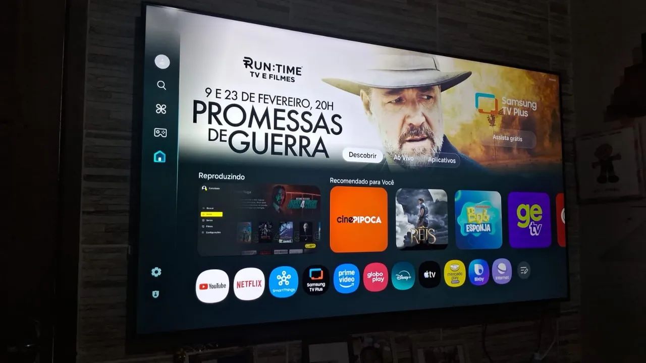 TV Samsung 43 polegadas tudo perfeito impecável