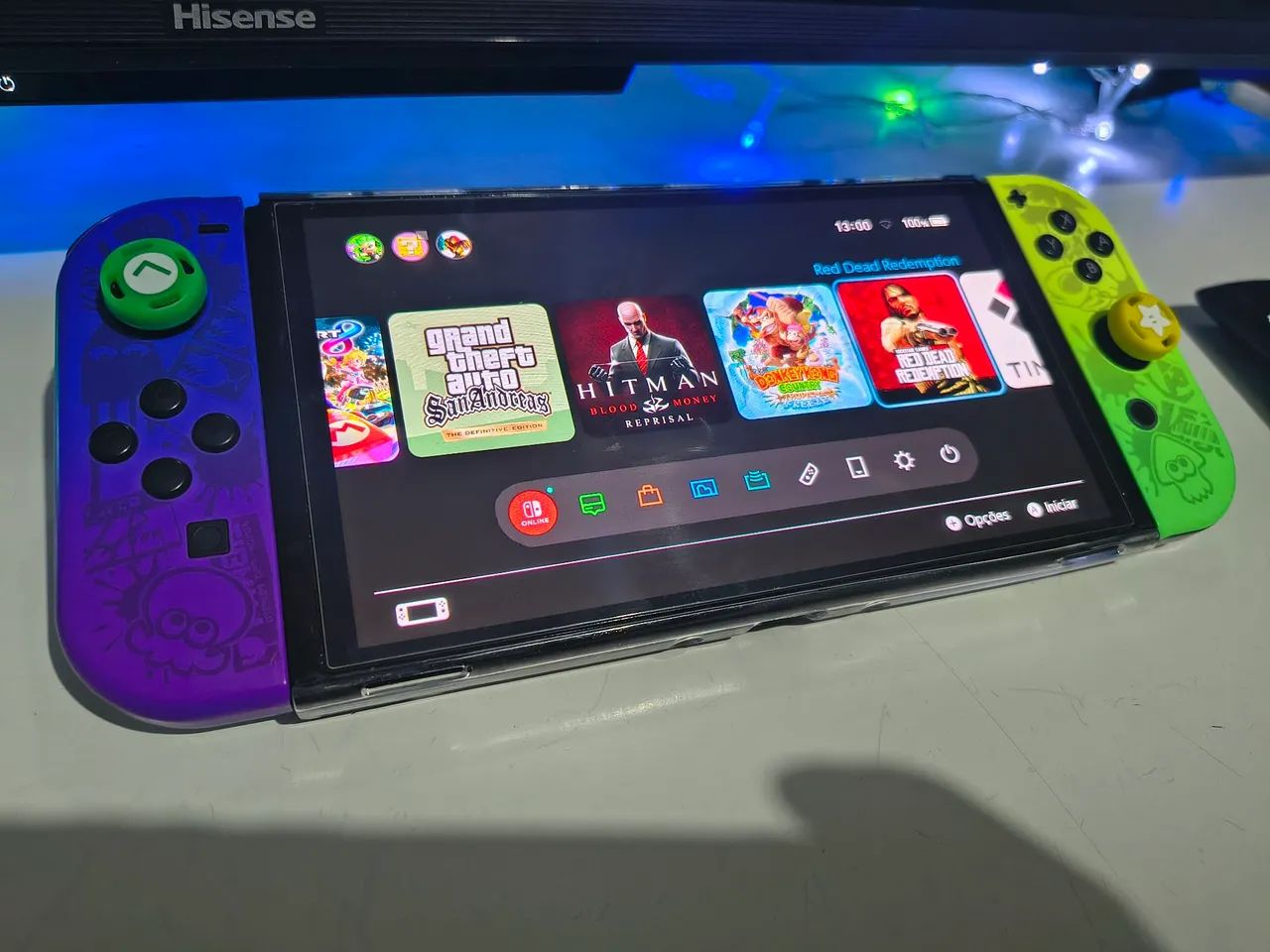 Nintendo Switch oled Splatoon