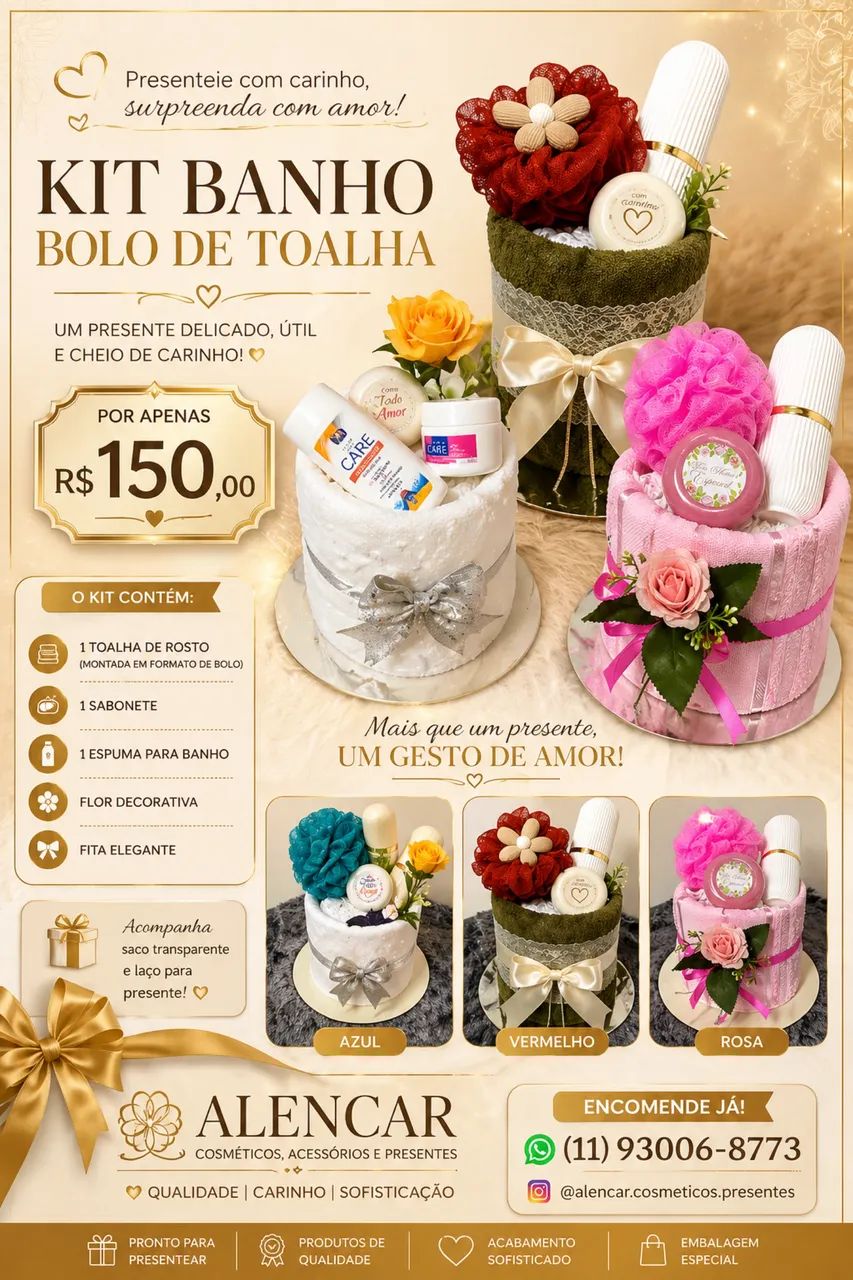 Cesta para presentear momentos especiais  - Foto 2