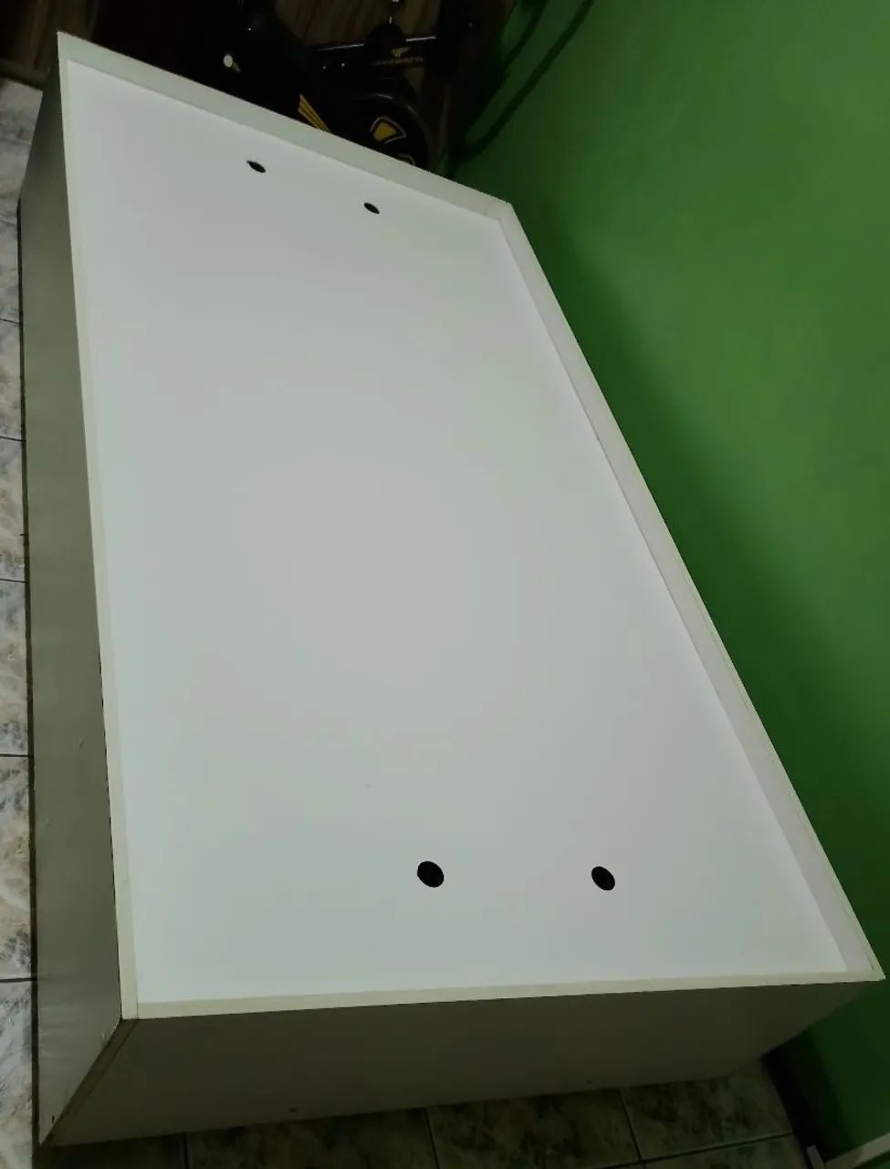 Vendo base de cama solteirão MDF  - Foto 3