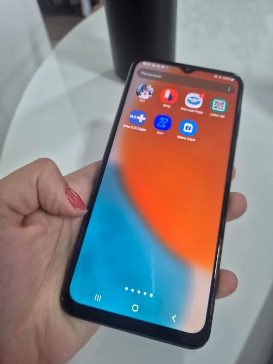 Samsung A23 preto excelente estado - Foto 5