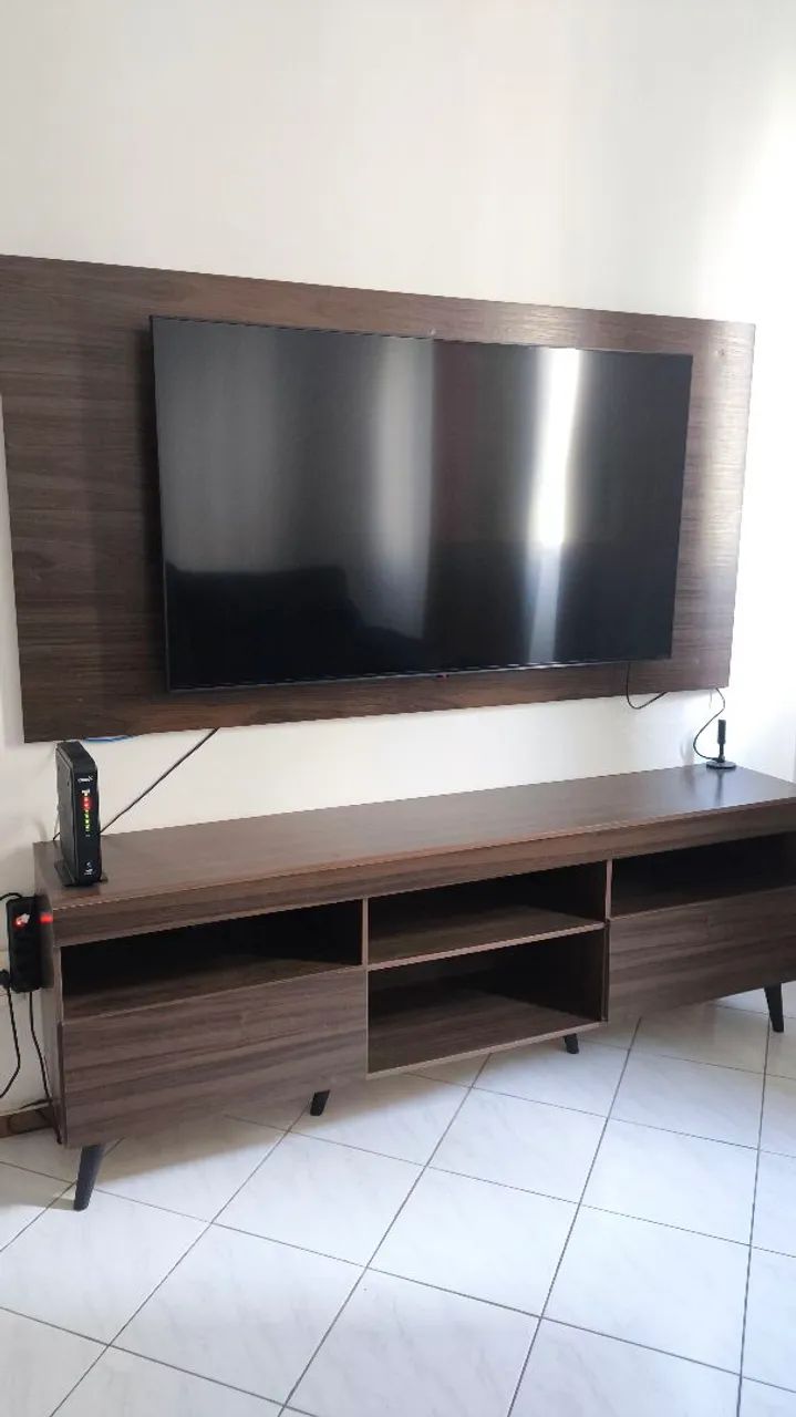 Rack com painel