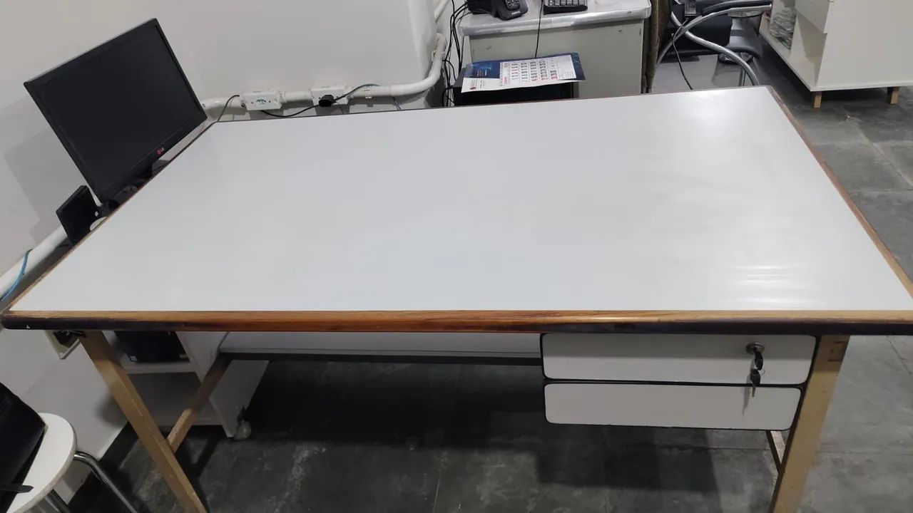 Mesa em MDP para escritório  - Foto 2