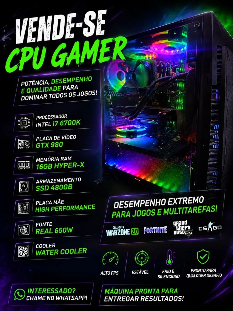 Cpu gamer