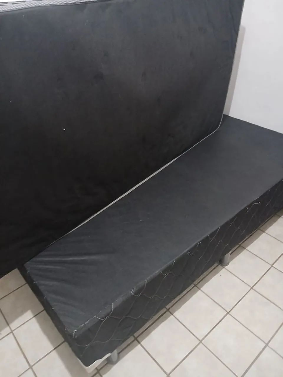 Cama box isopluma plumatex de solteiro.  - Foto 4