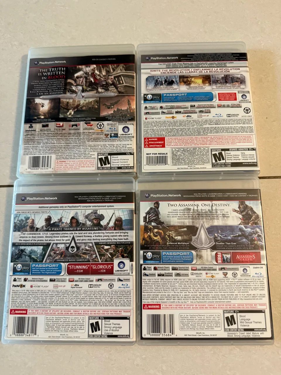 Kit Jogos Assassins Creed - Foto 2