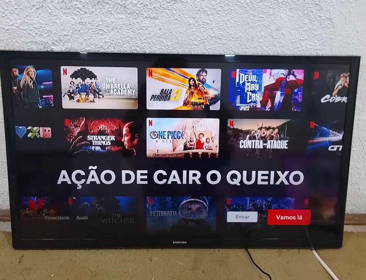 Tv Samsung 32 SMART YouTube Netflix - Foto 2