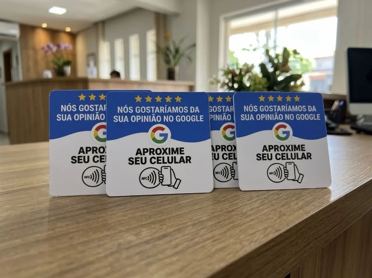 Plaquinha NFC Google Avaliações R$ 74,90 - Foto 2