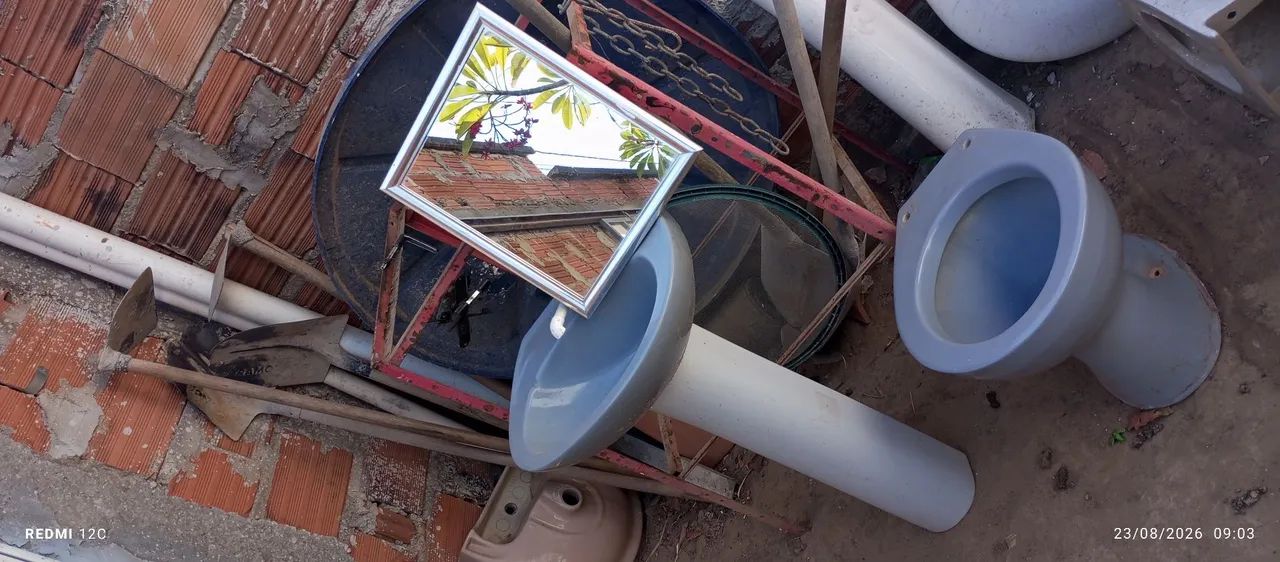 vaso sanitário ? coluna 'pia e espelho  - Foto 5