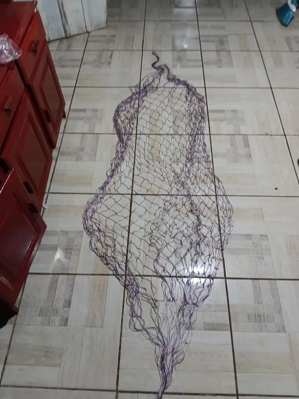 Rede para dormir feita na mão 