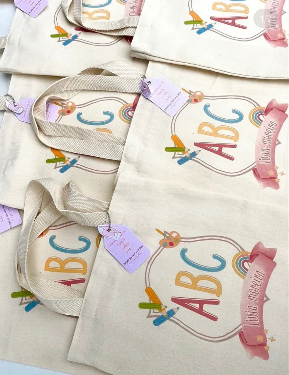 Sacolinhas personalizadas