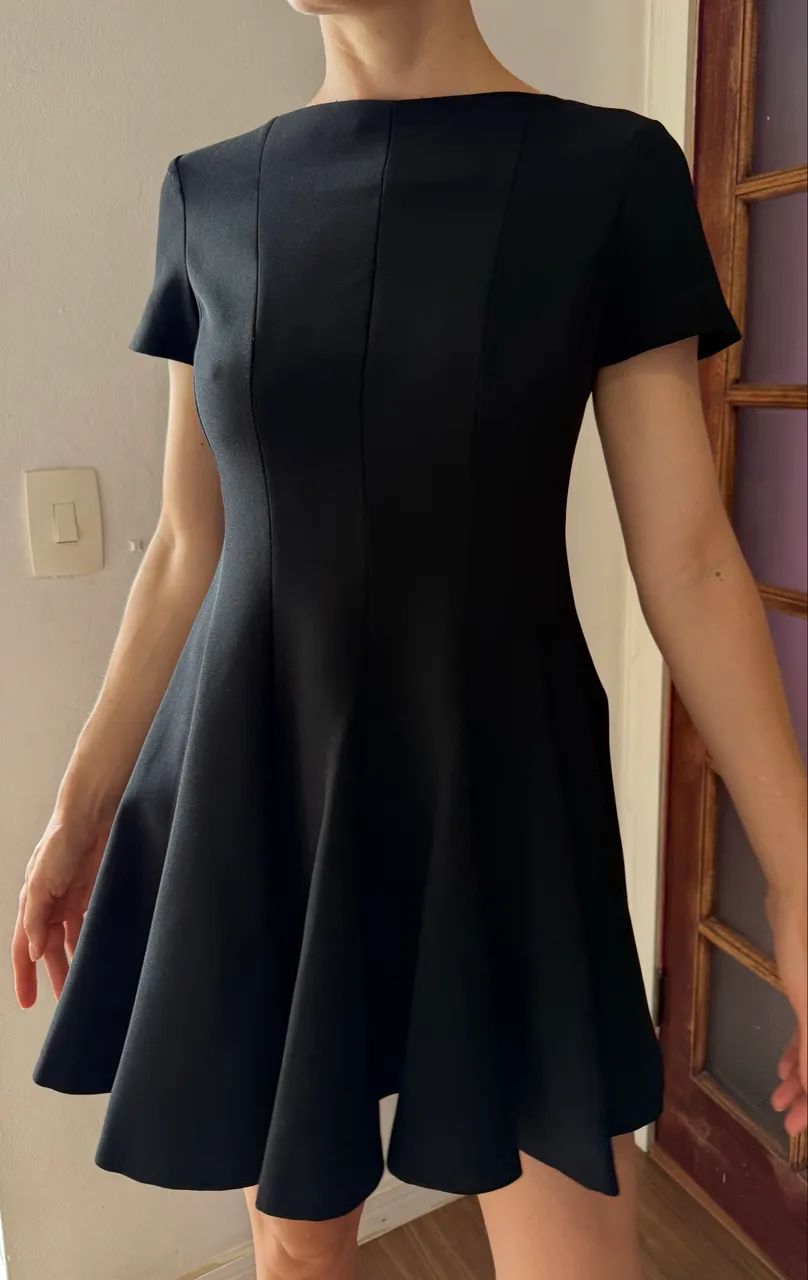 Vestido preto clássico Zara  - Foto 2