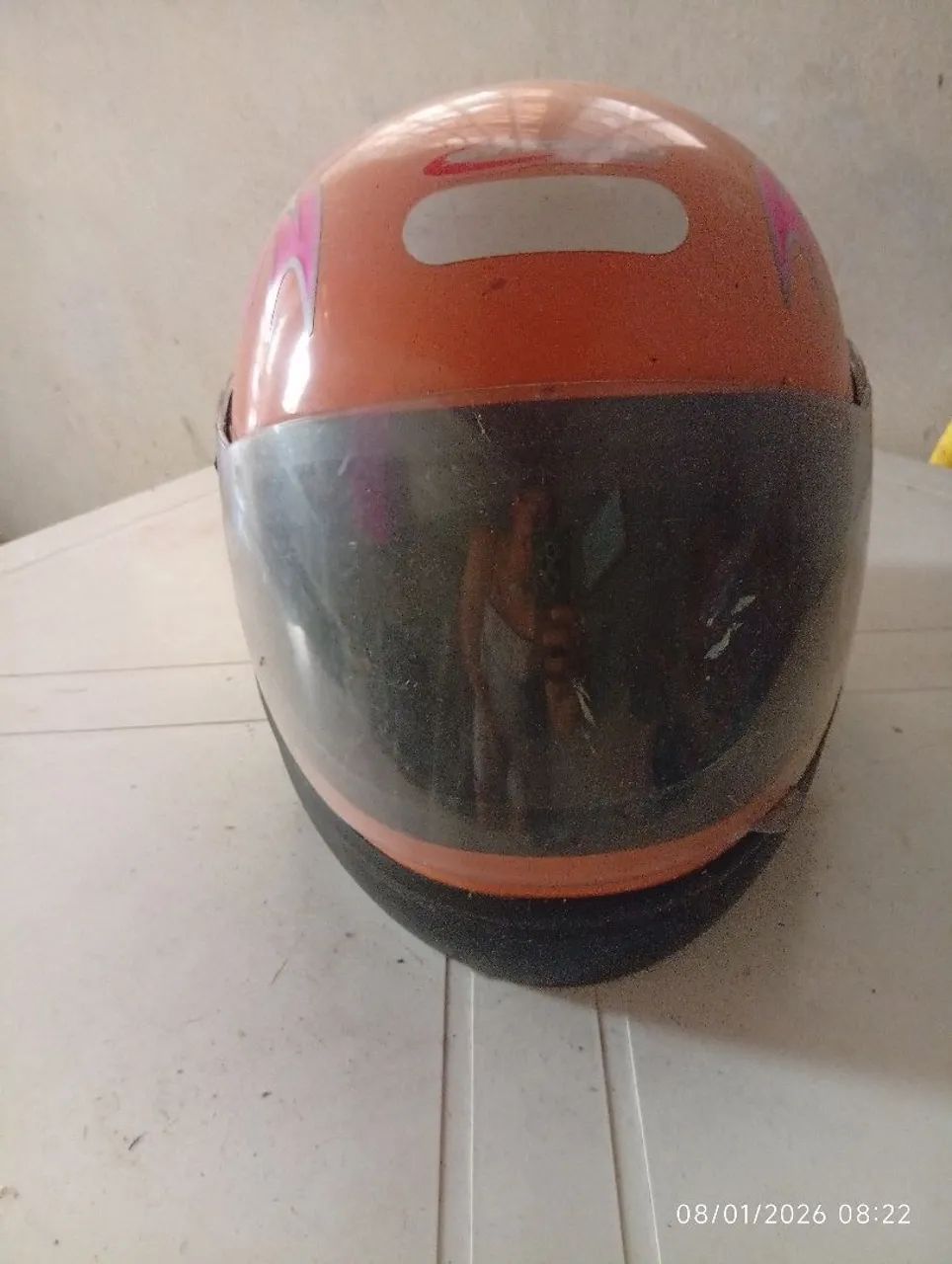 Capacete feminina 
