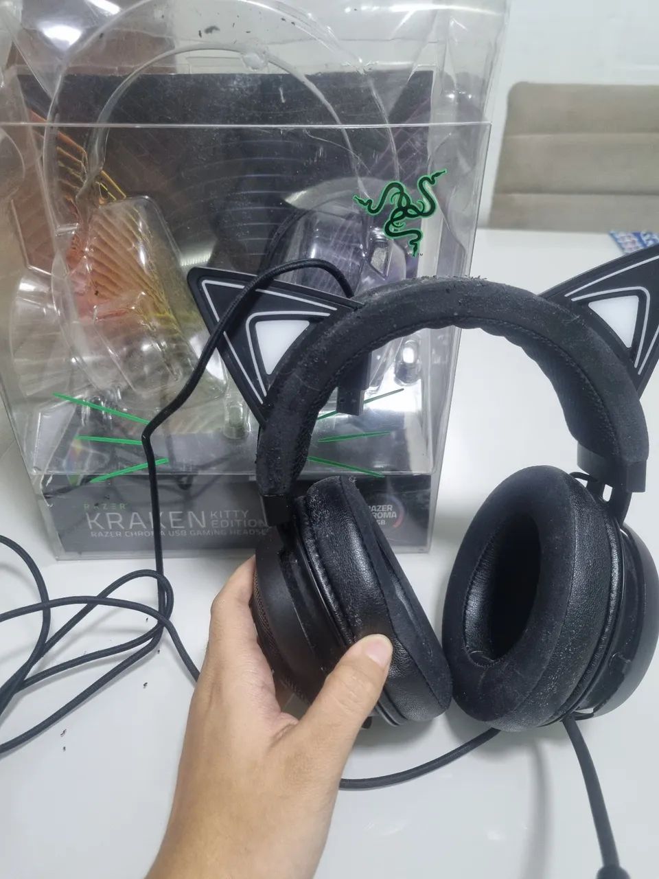 Headset Razer Kraken Kitty Edition 422080388017039361