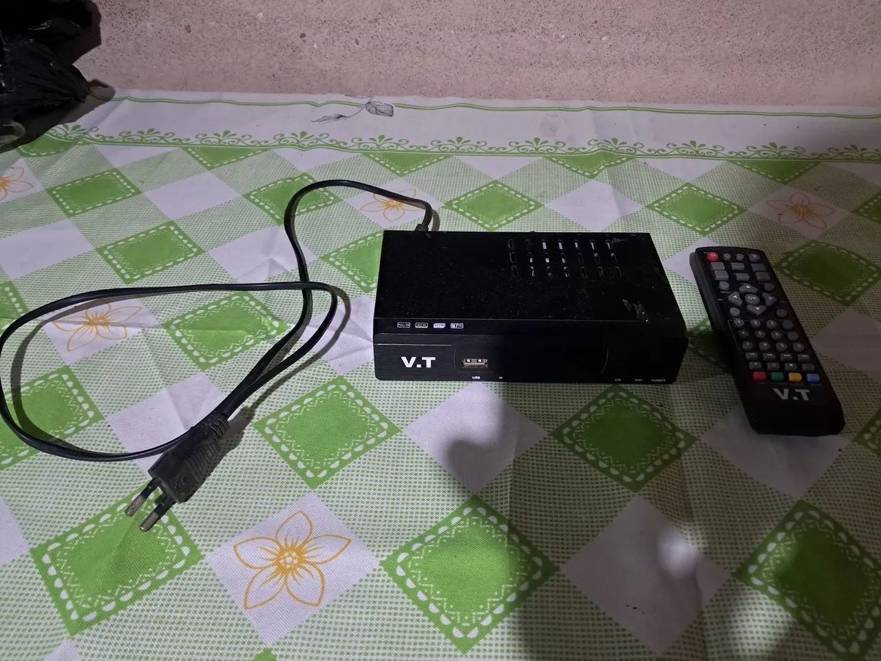 Conversor da TV Digital funcionando