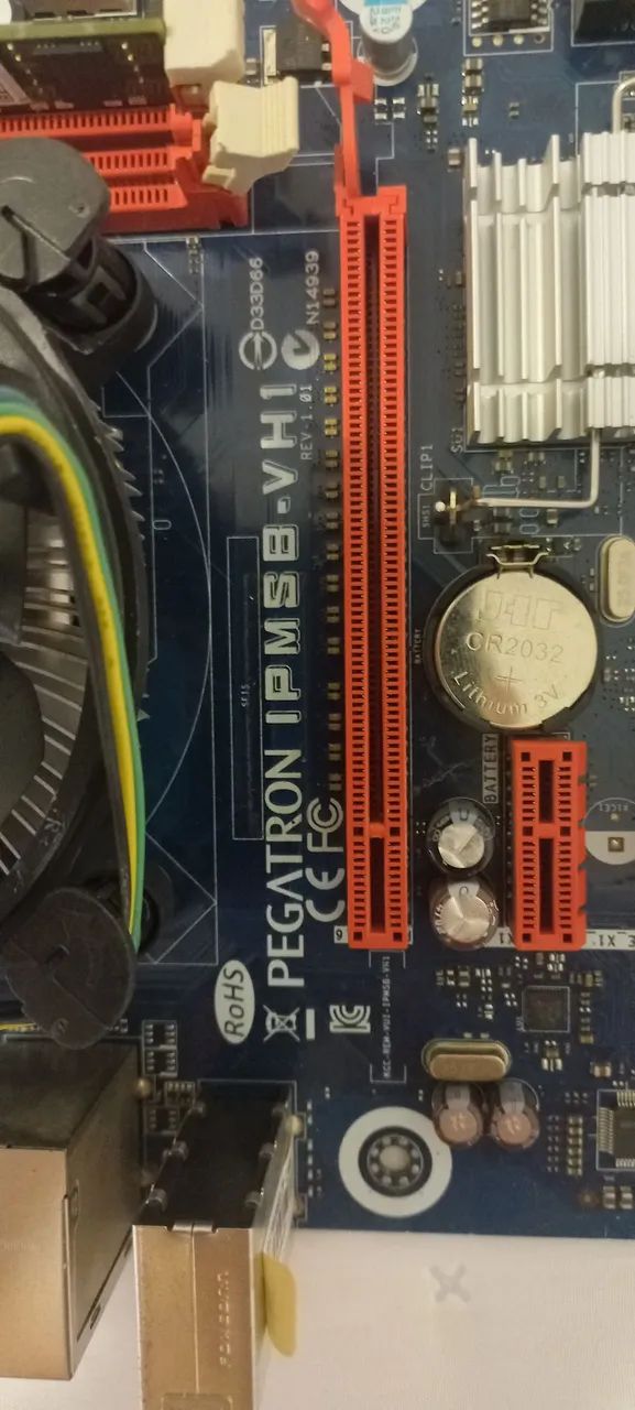 Plca mãe pegatron ipmsb vh1, processador Intel i 5 e memória ram Kingston ddr3 8gb - Foto 4