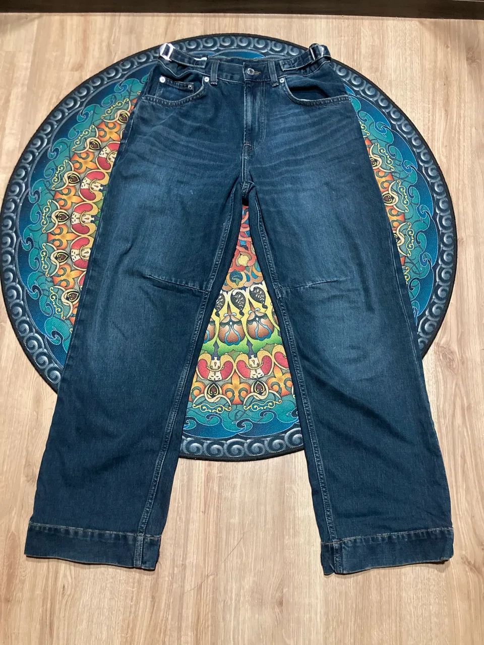 Calça jeans bootcut/flare zara 