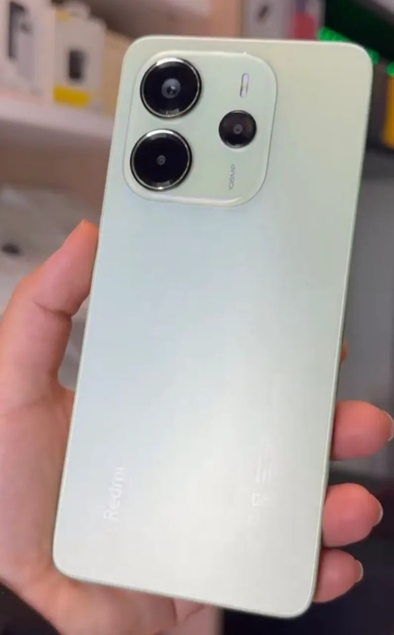 Redmi Note 14 verde (Global) O Toop Câmera Boa Qualidade 256/8