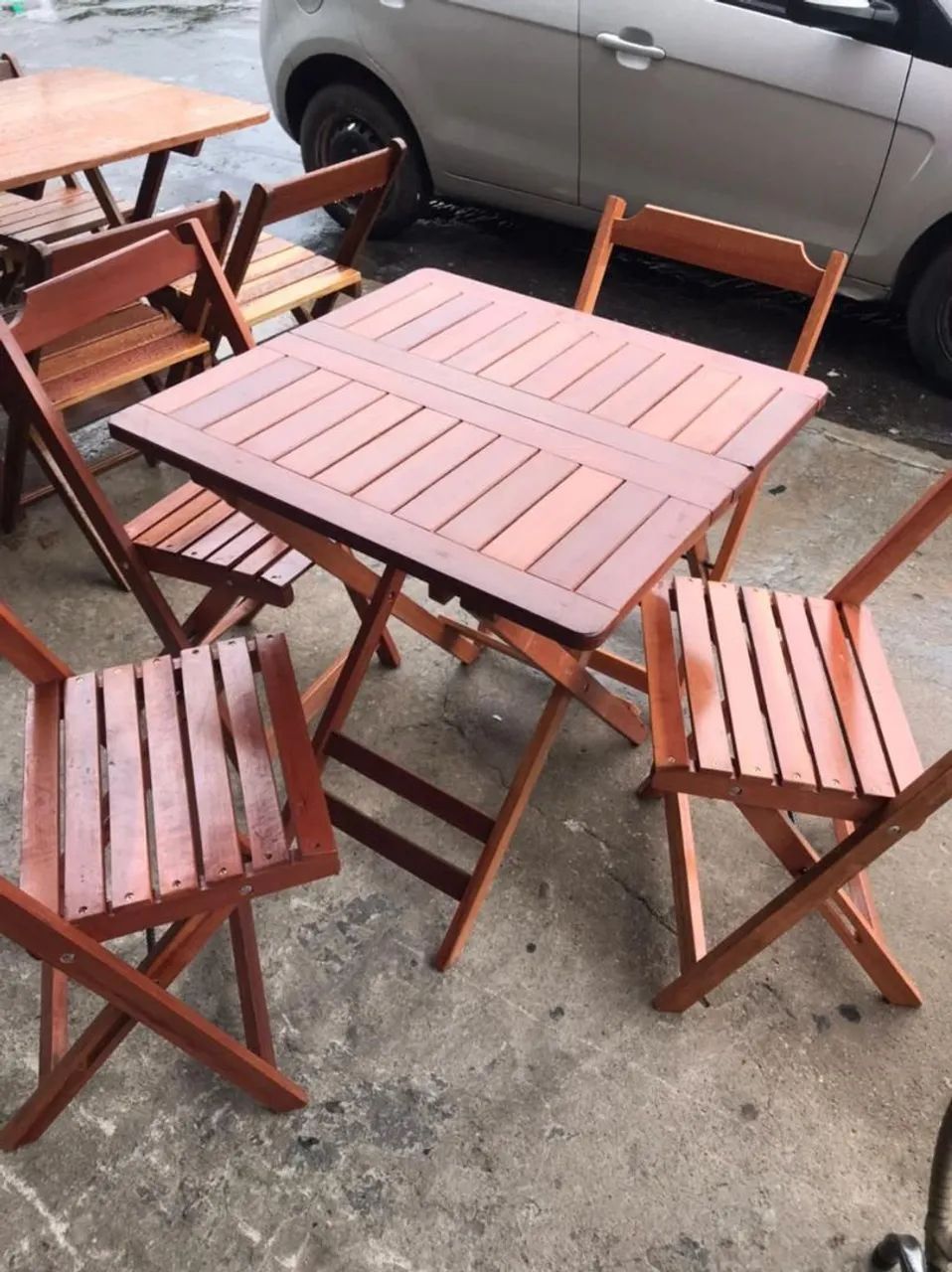 Conjunto de mesas maciças a partir de 500 reais - Foto 5