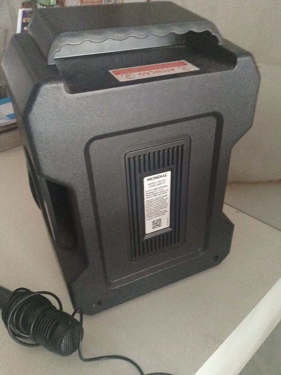 Caixa de som com microfone  - Foto 2